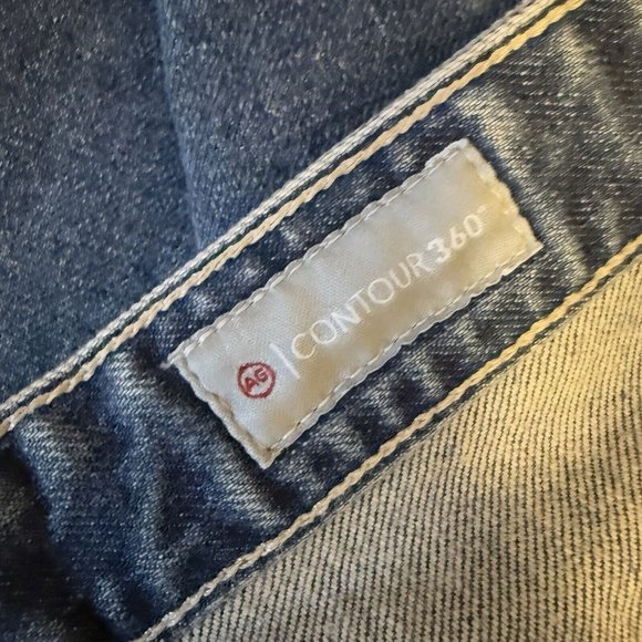 AG Jeans Women's Alexxis Slim High Rise Vintage Fit Button Fly Blue Size 25 NWT - Picture 7 of 9